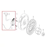 Kép 2/2 - Ruris gyújtás modul a Ruris 168F motorhoz