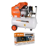 Kép 1/11 - Ruris AirPower 2400 PLUS légkompresszor kiegészítőkkel, 15kw, 24l