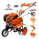Kép 1/10 - Ruris 7500ACC4 benzines rotációs kapa tartozékokkal, 7LE, 83x29cm