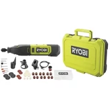 Kép 1/6 - Ryobi RRT12-120BA335 akkus egyenes csiszoló készlet, 12V, 3.2mm, 35db (USB töltővel)