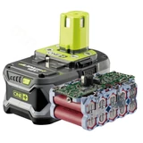 Kép 2/3 - Ryobi ONE+ Li-ion akkumulátor, 18V, 5Ah