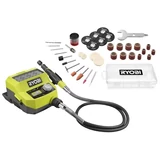 Kép 1/7 - Ryobi RRTS18 ONE+ akkus egyenes csiszoló készlet, 18V, 3.2mm, 35db (akku és töltő nélkül)