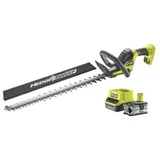 Kép 1/3 - Ryobi RY18HT55A ONE+ akkus sövényvágó, 55cm, 24mm, 18V (4Ah akkuval és töltővel)
