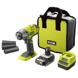 Kép 1/6 - Ryobi R18IW3-120S 18V akkus ütvecsavarozó, 1/2" (2Ah akku és töltő)