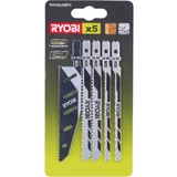 Kép 2/3 - Ryobi RAK05JSBFC fűrészlap készlet dekopírfűrészhez, HCS, 100mm, 5db