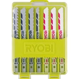 Kép 1/2 - Ryobi RAK10JSB dekopírfűrészlap készlet, 10-24TPI, 10db