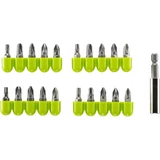 Kép 1/2 - Ryobi RAK21MSD vegyes bitkészlet, 25mm, 21db