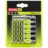 Kép 2/2 - Ryobi RAK21MSD vegyes bitkészlet, 25mm, 21db