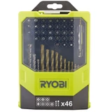 Kép 2/3 - Ryobi RAK46MIX fúró- és bitkészlet, 46db