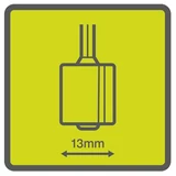 Kép 4/4 - Ryobi RAR606 csiszolószalag rögzítő henger, 13mm