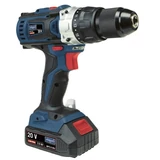 Kép 1/3 - Scheppach CSD40-20Li akkus fúrócsavarozó, 13mm, 40Nm, 20V (akkuval és töltővel)