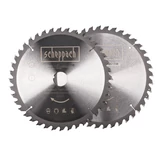 Kép 1/2 - Scheppach fűrészlap csomag HM90MP-hez, 40fog, 216x30x2.8/1.6mm, 2db-os