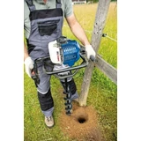 Kép 2/3 - Scheppach EB 1700 földfúró 2 fúrószárral, 250mm, 1.3kW