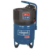 Kép 1/3 - Scheppach HC 24 V vertikális kompresszor, olajmentes, 24L, 10bar, 1.5kW, 230V