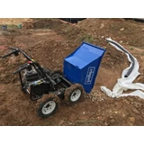 Kép 3/3 - Scheppach DP 3000 minidömper, 4 kerék, 300kg, 3 sebességfokozat, 4.1kW