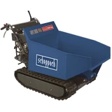 Kép 1/2 - Scheppach DP 5000 hernyótalpas szállítógép, hidraulikus billenés, 500 kg, 4.1kW