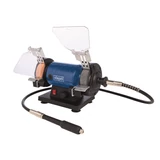 Kép 2/5 - Scheppach HG 35 kettős köszörű-polírozó, flexidrive, 120W, 75mm