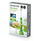 Kép 12/12 - Sencor SOC 0912GR elektromos szónikus gyerek fogkefe, zöld