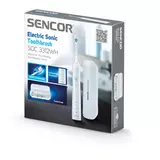 Kép 13/13 - Sencor SOC 3312WH elektromos szónikus fogkefe, UV sterilizáló, fehér