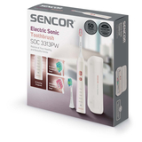 Kép 10/10 - Sencor SOC 3313PW elektromos szónikus fogkefe, UV sterilizáló, bézs