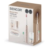 Kép 11/11 - Sencor SOC 4211GD elektromos szónikus fogkefe, UV steriliziátor, arany