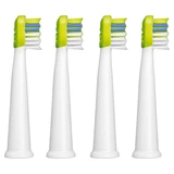 Kép 1/4 - Sencor SOX 014GR szónikus gyermek fogkefefej, 4db, zöld