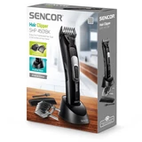 Kép 10/10 - Sencor SHP 4501BK akkus hajnyíró, nemesacél penge, 2 fésűtoldalék, 3-35mm, fekete