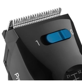Kép 6/11 - Sencor SHP 4502BL akkus hajnyíró, nemesacél penge, 2 fésűtoldalék, 3-35mm, kék