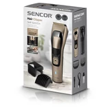 Kép 11/11 - Sencor SHP 5207CH akkus hajnyíró, nemesacél penge, 2 fésűtoldalék, 1-20mm