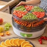 Kép 10/12 - Sencor SFD 2105WH gyümölcsaszaló, 5 tálca