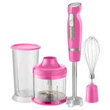 Kép 1/14 - Sencor SHB 4468RS-EUE3 botmixer szett, 3 az 1-ben, 1kW, rózsaszín