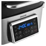 Kép 5/8 - Sencor SBG 8900SS forrólevegős sütő, 1.66kW, 6l