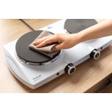 Kép 8/9 - Sencor SCP 2253WH-EUE4 dupla elektromos főzőlap, 18cm, 15cm