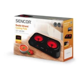 Kép 10/10 - Sencor SCP 2263BK dupla kerámia főzőlap, 2.4kW
