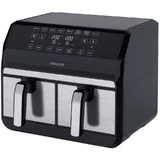Kép 1/10 - Sencor SFR 9500SS forrólevegős sütő 8 programmal, 2x4L, 1.7kW