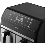 Kép 6/10 - Sencor SFR 9500SS forrólevegős sütő 8 programmal, 2x4L, 1.7kW