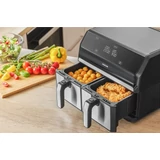 Kép 7/10 - Sencor SFR 9500SS forrólevegős sütő 8 programmal, 2x4L, 1.7kW