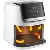 Kép 4/9 - Sencor SFR 6551WH forrólevegős fritőz, 6.5L, 1.6kW