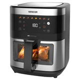 Kép 1/11 - Sencor SFR 9000SS forrólevegős sütő, 9L, 1.7kW