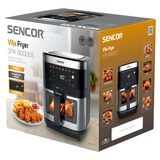 Kép 11/11 - Sencor SFR 9000SS forrólevegős sütő, 9L, 1.7kW