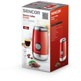 Kép 6/6 - Sencor SCG 2050RD elektromos kávédaráló, 60g, piros