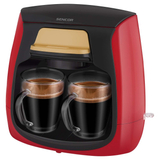 Kép 2/12 - Sencor SCE 2101RD filteres kávéfőző, 500W, 0.3L, piros