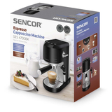 Kép 13/13 - Sencor SES 4700BK espresso kávéfőző, 1.4kW, 20bar