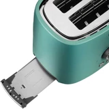 Kép 6/6 - Sencor STS 6051GR kenyérpirító, 1kW, kékes-zöld
