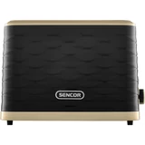 Kép 1/7 - Sencor STS 7501BK kenyérpirító, 930W, fekete-arany