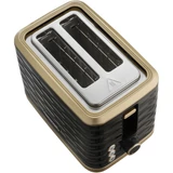 Kép 5/7 - Sencor STS 7501BK kenyérpirító, 930W, fekete-arany