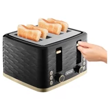 Kép 2/6 - Sencor STS 7551BK kenyérpirító 4 szeletes, arany-fekete