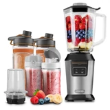 Kép 1/17 - Sencor SBL 7570SS automata smoothie mixer, 800W, 0.6L, 0.3L, ezüst