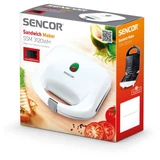 Kép 6/6 - Sencor SSM 3120WH szendvicssütő, 700W