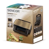 Kép 15/15 - Sencor SSM 9977CH 4 az 1-ben szendvicssütő, 900W, pezsgő